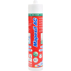 Product image for Mapei Mapesil AC Silicone Sealant 310ml - White 100