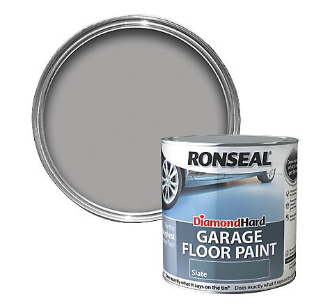Product image for Ronseal Diamond Hard Garage Floor Paint Slate 2.5L