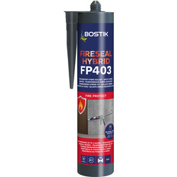 Image of Bostik Pro FP403 Fireseal Hybrid Sealant 290ml White