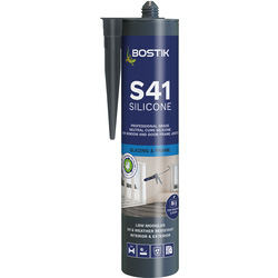 Product image for Bostik Pro S41 Window & Door Frame Silicone 310ml Brown