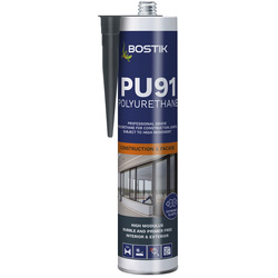 Product image for Bostik Pro PU91 Polyurethane Construction Sealant 300ml Brown