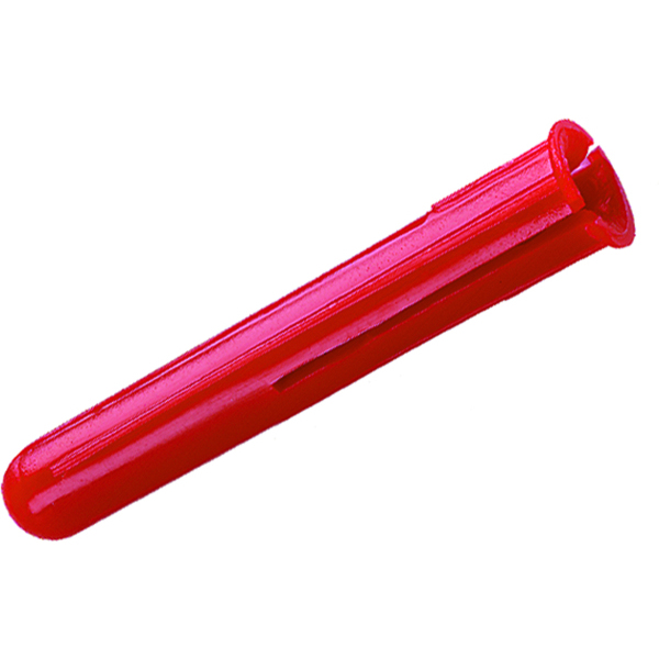 Product image for OJ P3 UF Red Expansion Plugs In 1000&#039;s