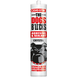 Image of Evo-Stik The Dog's B*ll*cks Adhesive & Sealant 290ml Crystal