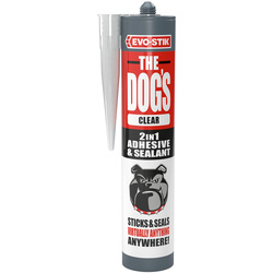 Product image for Evo-Stik The Dog's B*ll*cks Adhesive & Sealant 290ml Crystal