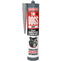 Product image for Evo-Stik 'The Dogs' Adhesive & Sealant Grey 290ml
