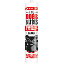 Product image for Evo-Stik The Dog's B*ll*cks Adhesive & Sealant 290ml Black