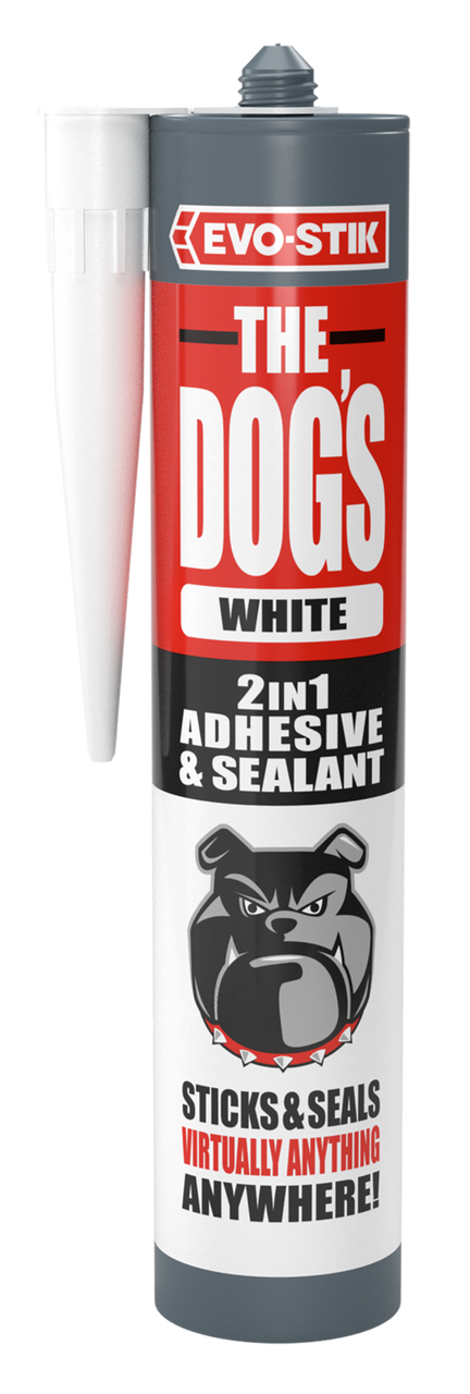 Image of Evo-Stik The Dog's B*ll*cks Adhesive & Sealant 290ml White