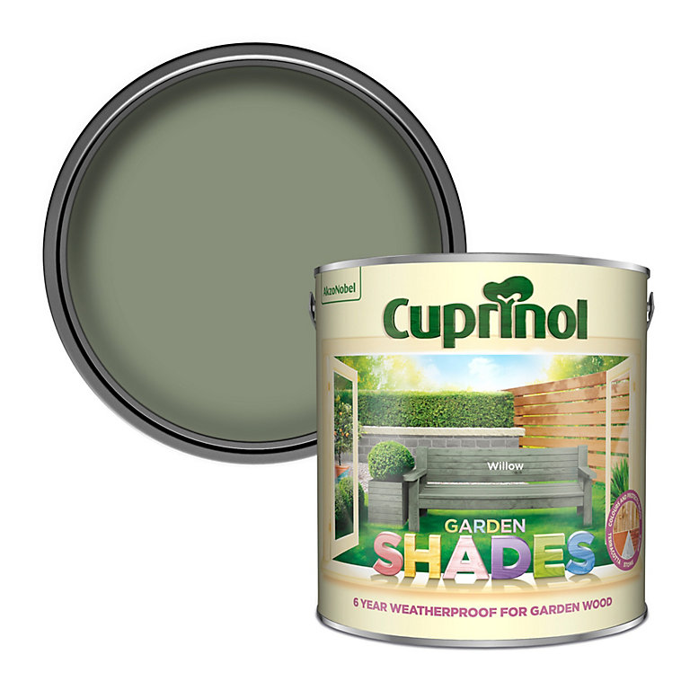 Product image for Cuprinol Garden Shades Exterior Paint - WIllow 2.5l