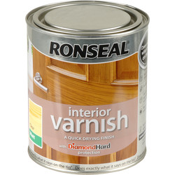Product image for Ronseal Interior Varnish 750ml Matt Clear