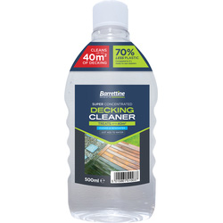 Product image for Barrettine Super Concentrated Decking Cleaner 500ml
