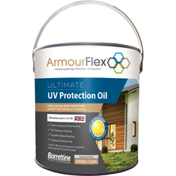 Product image for Barrettine Ultimate UV protection Oil Clear 2.5L