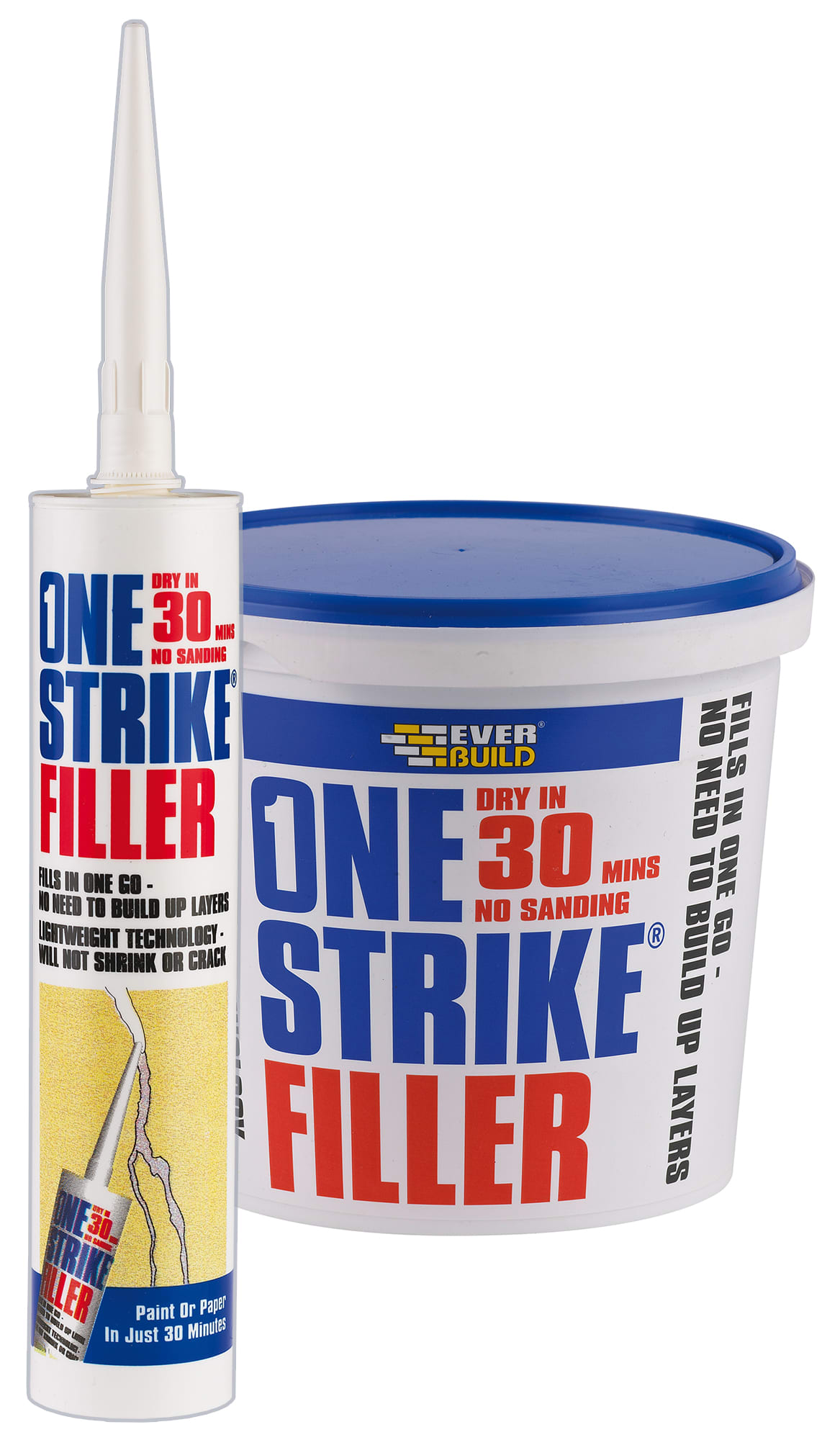 Product image for Everbuild One Strike Ready Mixed Filler 1L