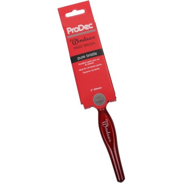 Product image for Prodec Windsor Pure Bristle Brush 50mm