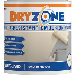 Image of Dryzone Anti-Mould Emulsion Paint 1L Magnolia