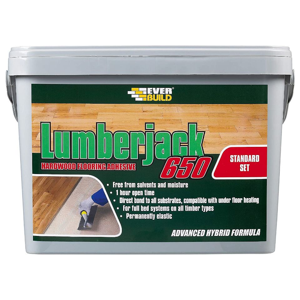 Product image for Everbuild Lumberjack 650 Flooring Adhesive 14kg