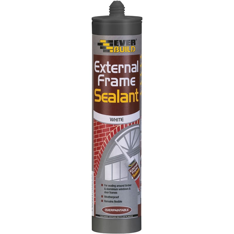 Product image for Everbuild External Frame Sealant White 290ml
