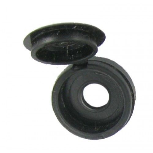 Image of Fastpak Value Pack Screw Cap Fold Over Black 30pk