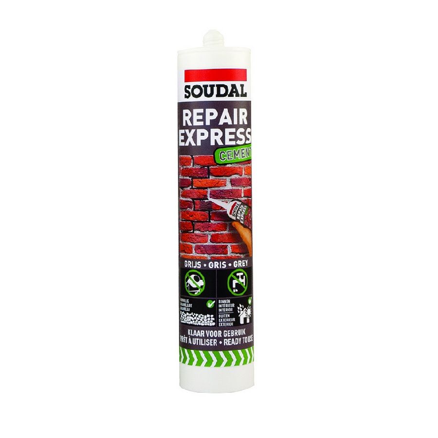 Product image for Soudal Repair Express 290ml Cement Grey