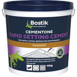 Product image for Bostik Cementone Rapid Setting Cement 10kg