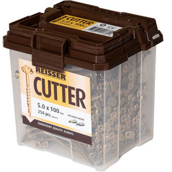 Product image for Reisser Cutter Pozi Screw Tub 5.0 x 100mm
