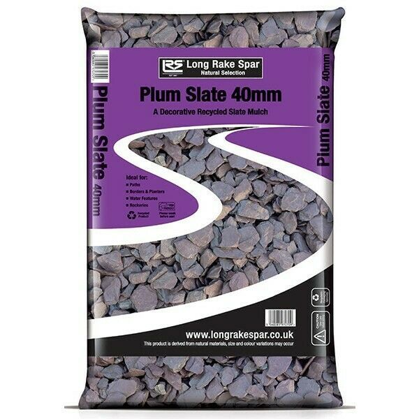 Product image for Plum Slate Bag 40mm 20kg