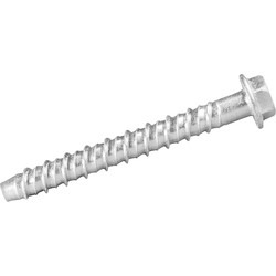 Product image for Rawlplug R-LX Zinc Plated Concrete Screw Anchor 10 x 150mm