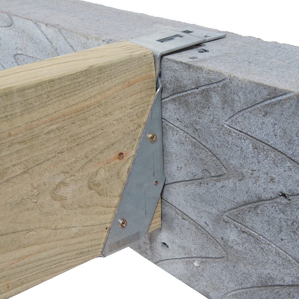 Product image for FHM Masonry Joist Hanger Galvanised 47x175mm