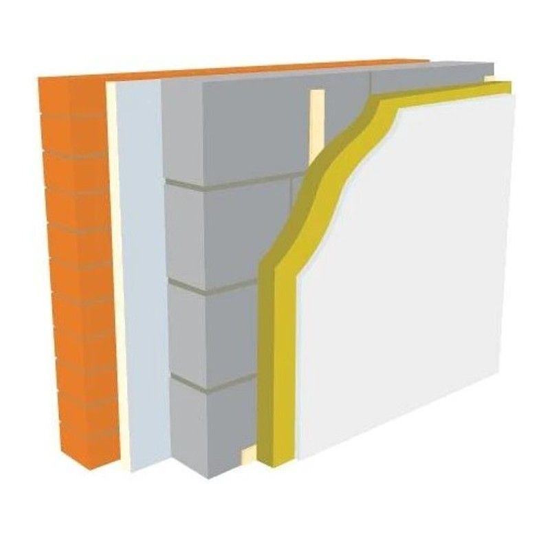 Warmline PIR Insulated Plasterboard 1.2m x 2.4m - All Sizes Price Comparisons | Compare The Build
