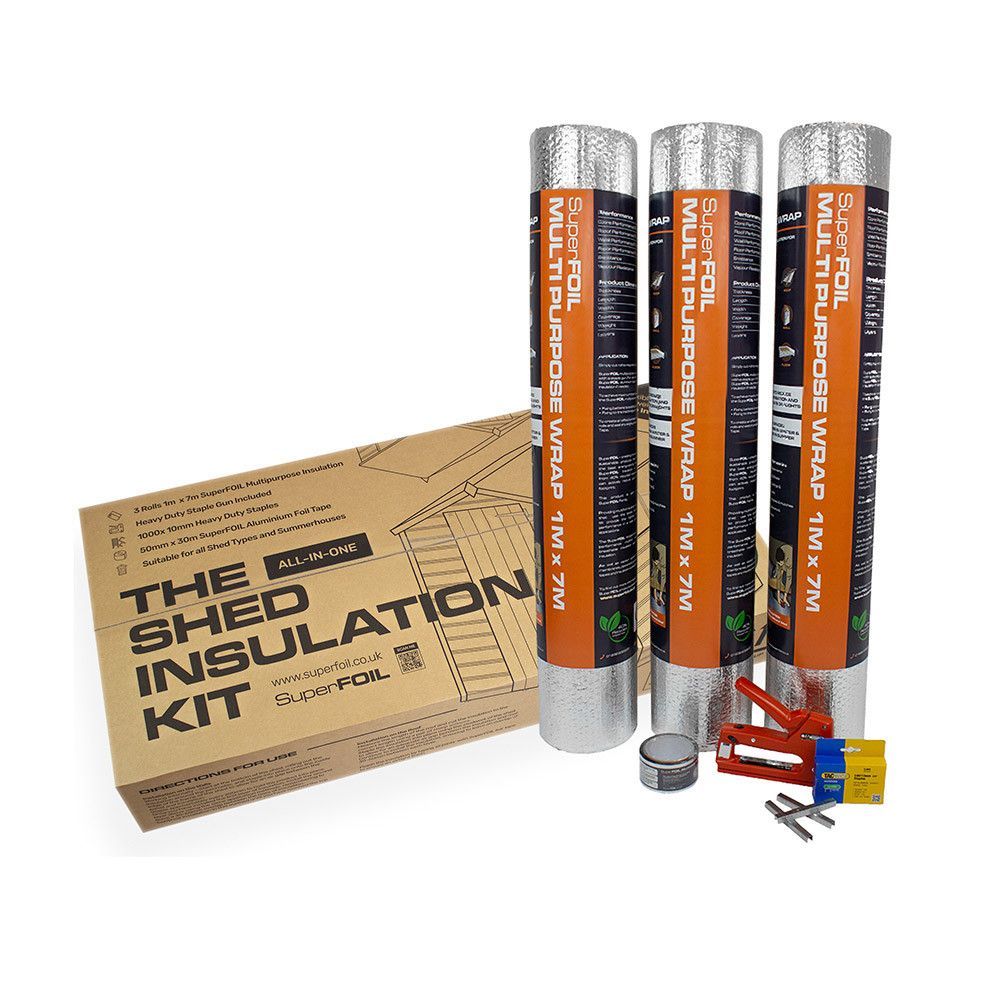 Product image for Superfoil Shed Insulation Kit (21m2)