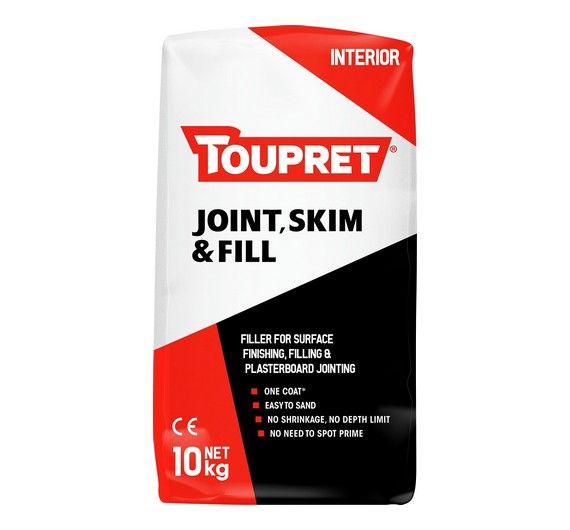 Image of Toupret Joint, Skim & Fill 10kg