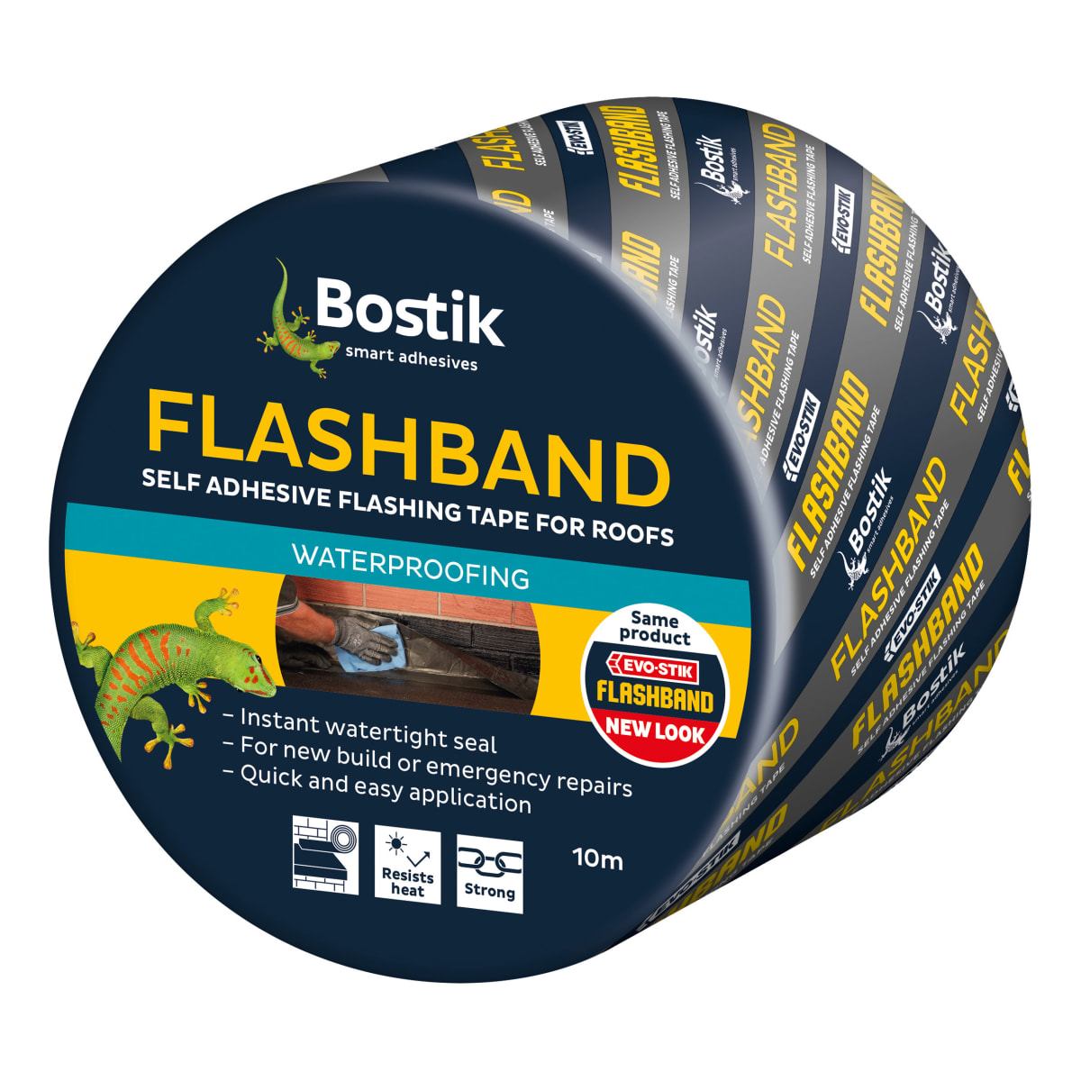 Product image for Bostik Flashband Flashing Tape 10M X 225mm Grey