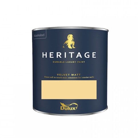 Product image for Dulux Trade Heritage Velvet Matt Tester Pot Butter Cup 125ml
