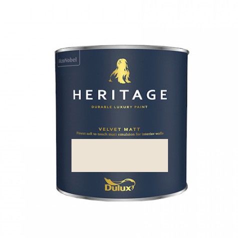 Product image for Dulux Trade Heritage Velvet Matt Tester Pot Candle Cream 125ml