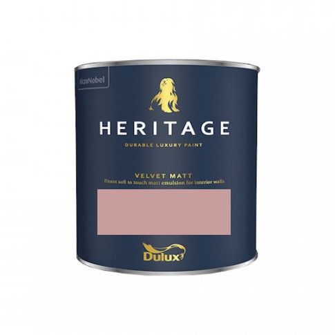 Product image for Dulux Trade Heritage Velvet Matt Tester Pot DH Blossom 125ml
