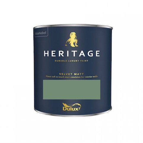 Product image for Dulux Trade Heritage Velvet Matt Tester Pot DH Grass Green 125ml
