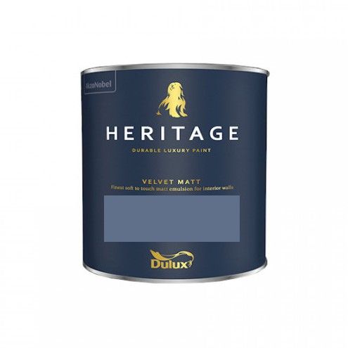 Product image for Dulux Trade Heritage Velvet Matt Tester Pot DH Indigo 125ml