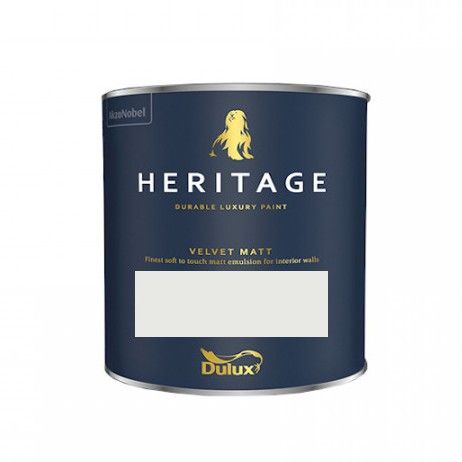 Product image for Dulux Trade Heritage Velvet Matt Tester Pot Edelweiss White 125ml
