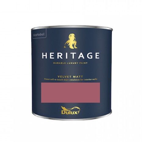 Product image for Dulux Trade Heritage Velvet Matt Tester Pot Fitzrovia Red 125ml