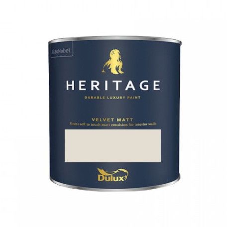 Product image for Dulux Trade Heritage Velvet Matt Tester Pot Flax Seed 125ml