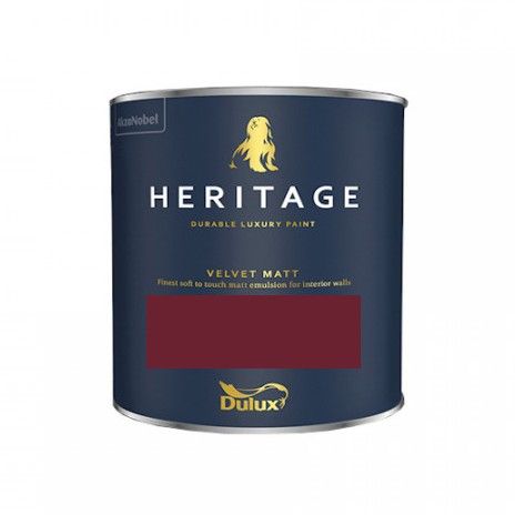 Product image for Dulux Trade Heritage Velvet Matt Tester Pot Florentine Red 125ml