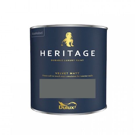 Product image for Dulux Trade Heritage Velvet Matt Tester Pot Forest Grey 125ml