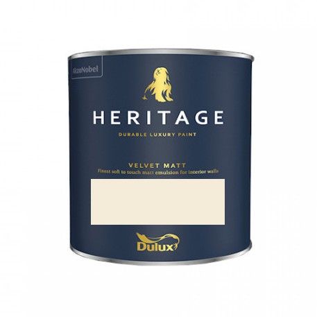 Product image for Dulux Trade Heritage Velvet Matt Tester Pot Fresh Flour 125ml