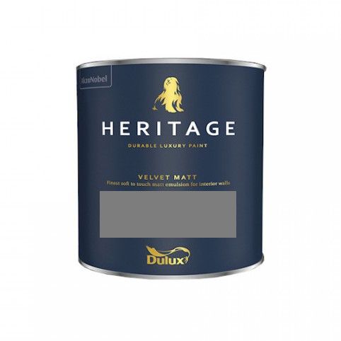 Product image for Dulux Trade Heritage Velvet Matt Tester Pot Lead Grey 125ml