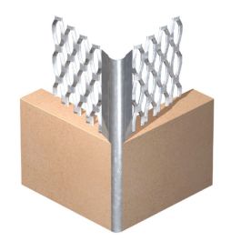 Product image for Expamet 558 Short Wing 3m Galvanised Maxi Angle Bead