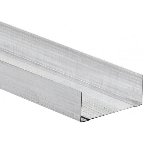 Product image for Libra FT52 Standard 25mm x 52mm x 3m Drywall Metal Head and Floor Track