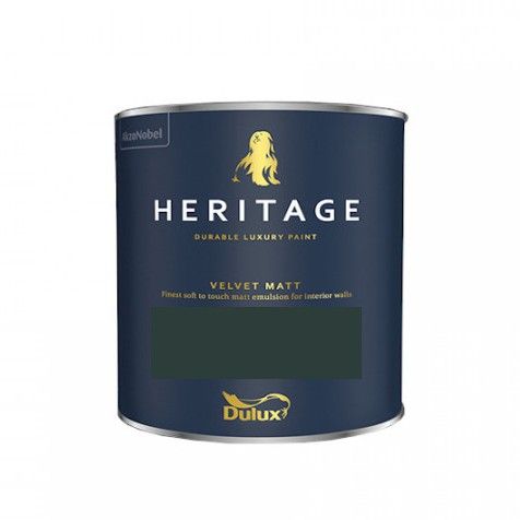 Product image for Dulux Trade Heritage Velvet Matt Tester Pot Mallard Green 125ml