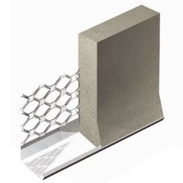 Product image for Expamet 508 Stainless Steel 3m External Render Stop with Bell Cast and Standard Wing