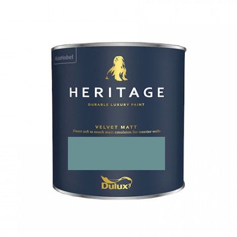 Product image for Dulux Trade Heritage Velvet Matt Tester Pot Maritime Teal 125ml