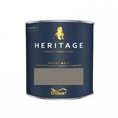 Product image for Dulux Trade Heritage Velvet Matt Tester Pot Mud Lark 125ml