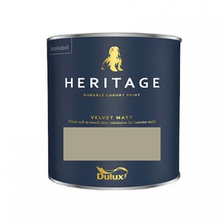 Product image for Dulux Trade Heritage Velvet Matt Tester Pot Olive Tree 125ml